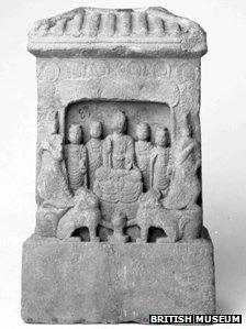 Chinese stele dating from 5BC