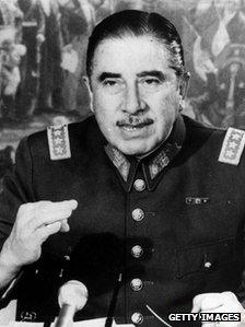 Gen Augusto Pinochet - file photo