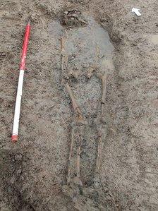 Roman human remains discovered at Banwell