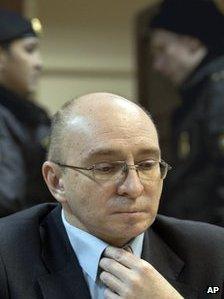 Dmitry Kratov in court, 28 Dec 12