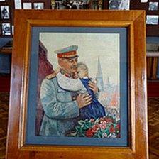 Stalin painting in Gori museum