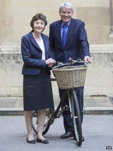 Andrew Mitchell and Baroness Estelle Morris