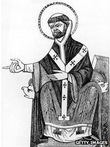Benedictine monk and first Archbishop of Canterbury, St Augustine of Canterbury (died 604)