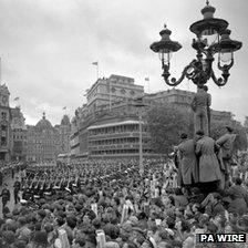Crowds at the Coronation