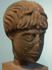 Binchester Roman head