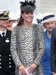 File photo dated 13/06/13 of the Duchess of Cambridge