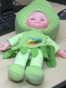 Fruit-head doll