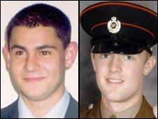 Sappers Patrick Azimkar and Mark Quinsey died in the attack