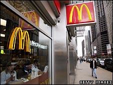 McDonald's branch in Chicago
