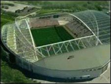 Plans for Falmer Stadium