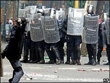 Riots in Genoa in 2001