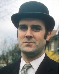 Comedian John Cleese as a City Gent