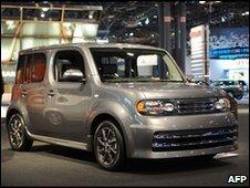 The Nissan Cube is targeted at the North American market
