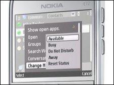 Microsoft Communicator Mobile software