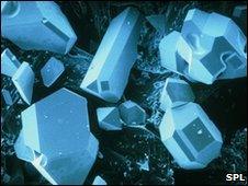 Platinum crystals