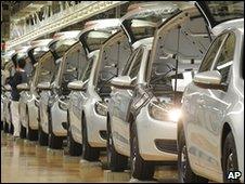German car production line