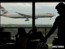 Passengers at Heathrow