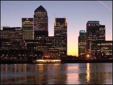 London's financial district