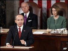 Felipe Calderon addresses US Congress