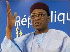 Niger's ex-President Mamadou Tandja