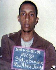 Sidi Ould Sidina (Photo: Mauritanian police 2008)