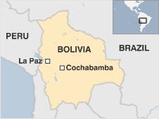 Bolivia map