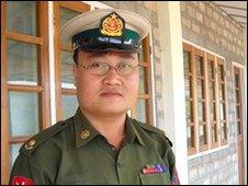 Burmese army major Sai Thein Win says Burma is working towards a nuclear bomb