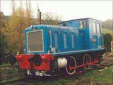 0-4-0 diesel mechanical locomotive 'Taurus' (pic: John Willis)