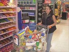 Supermarket shopper