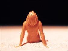 David Levinthal Polaroid of a toy figurine