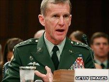 Gen Stanley McChrystal (file image)