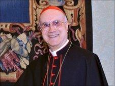 Vatican secretary of State Cardinal Tarcisio Bertone