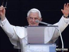 Pope Benedict. Photo: 27 June 2010