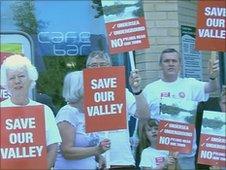 Save Our Valley protest group
