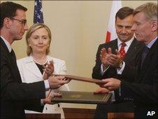 Hillary Clinton in Krakow, 3 July