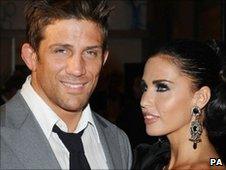 Katie Price and Alex Reid have their marriage blessed - BBC News