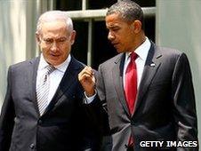 Benjamin Netanyahu (left) and Barack Obama