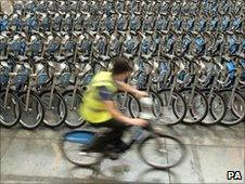 Bikes for London's new rental scheme