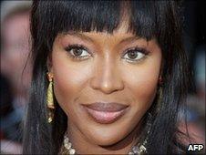 Naomi Campbell at Cannes in May