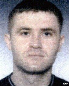 Interpol image of Sretko Kalinic, taken in 2003