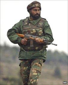 Indian soldier