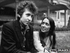 Bob Dyland and Joan Baez