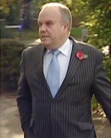Brian Coleman arrives at court on 5 November 2012