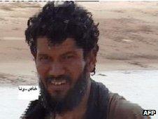 Abdul Rahman al-Nigeri, reportedly the leader of the hostage-takers (file photo)