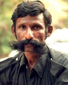 Veerappan seen in this undated file photo.