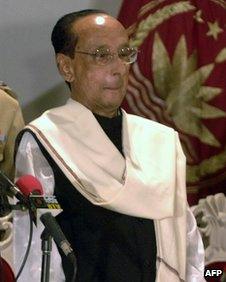 President Zillur Rahman in February 2009