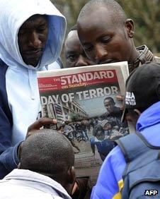 Kenya Papers Appalled By Attack c News