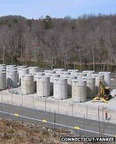 Spent fuel storage, Connecticut Yankee