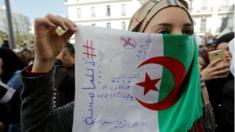 Algeria protest student
