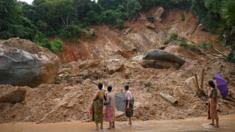 Landslide in Myanmar